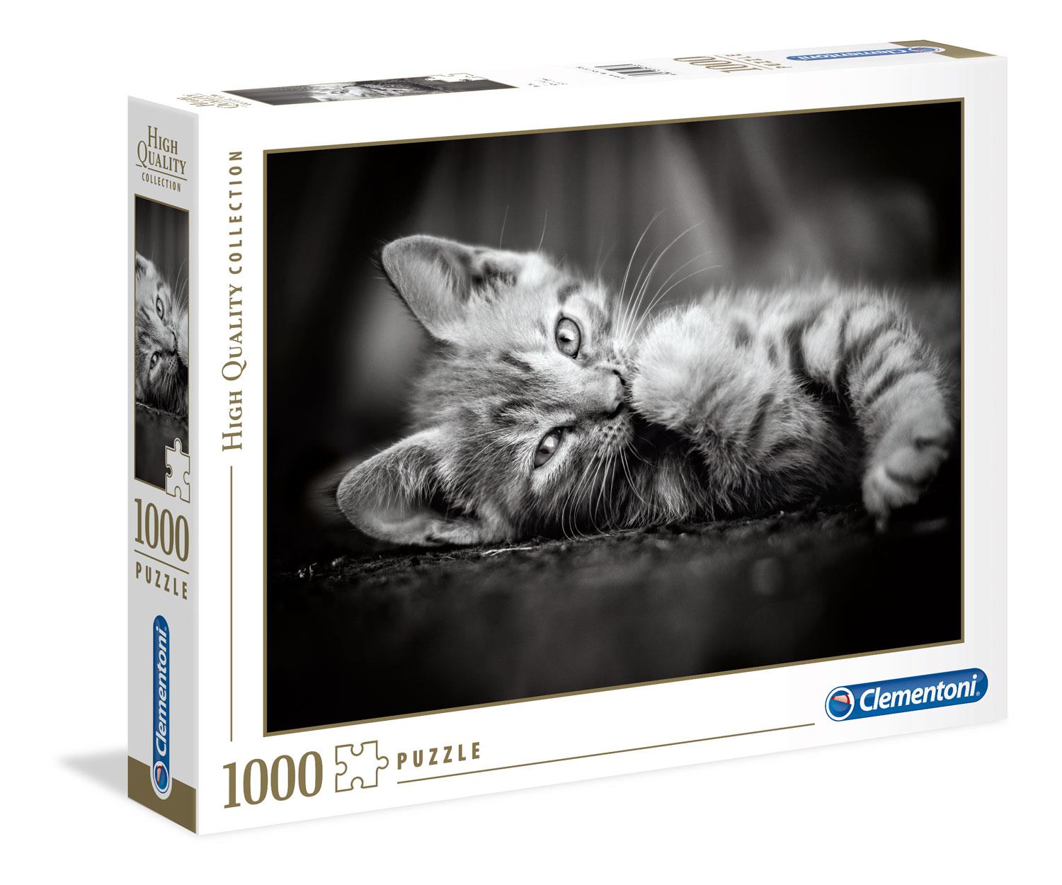 Clementoni Kitty High Quality Jigsaw Puzzle (1000 Pieces)
