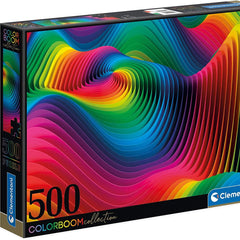 Clementoni Colour Boom Waves Jigsaw Puzzle (500 Pieces)