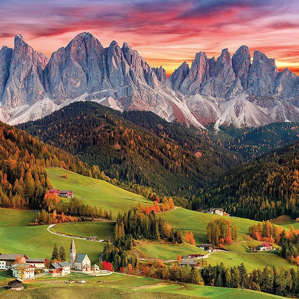 Clementoni  Val Di Funes High Quality Jigsaw Puzzle (2000 Pieces)