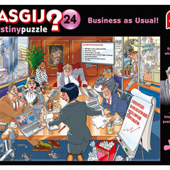 Wasgij Destiny 24 Business as Usual! Jigsaw Puzzle (1000 Pieces)
