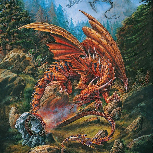 Dragons of the Runering Jigsaw Puzzle (1000 Pieces)