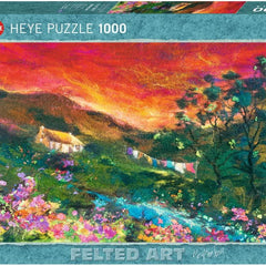 Heye Washing Line Felted Art Jigsaw Puzzle (1000 Pieces)