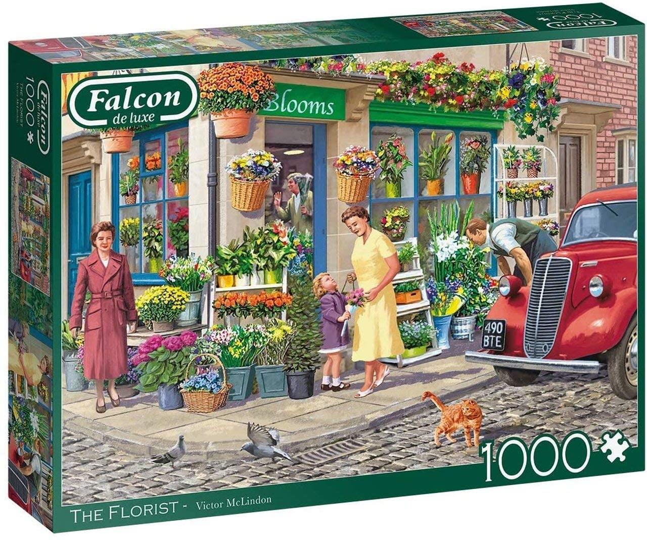 Falcon Deluxe The Florist Jigsaw Puzzle (1000 Pieces)