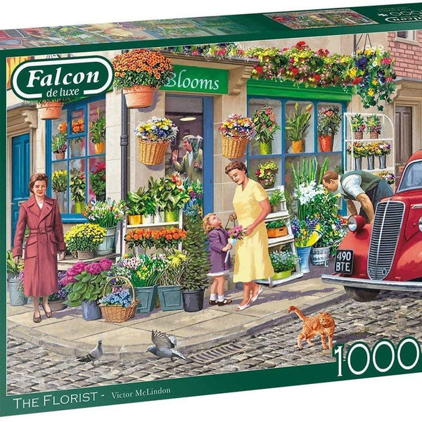Falcon Deluxe The Florist Jigsaw Puzzle (1000 Pieces)