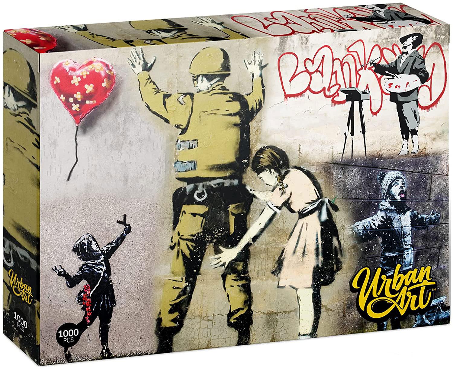 Urban Art: Banksy - Graffiti Painter Jigsaw Puzzle (1000 Pieces)