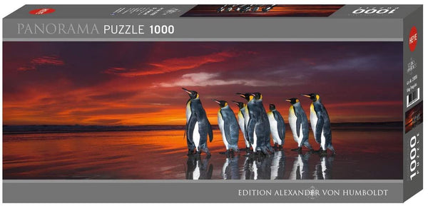 Heye Humboldt King Penguins Panorama Jigsaw Puzzle (1000 Pieces)