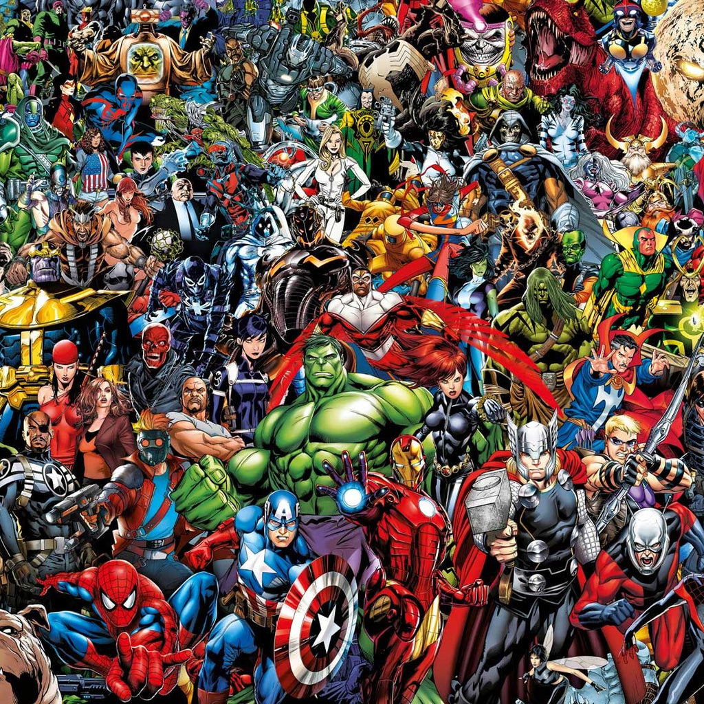 Clementoni Marvel Impossible Jigsaw Puzzle (1000 Pieces) – PDK