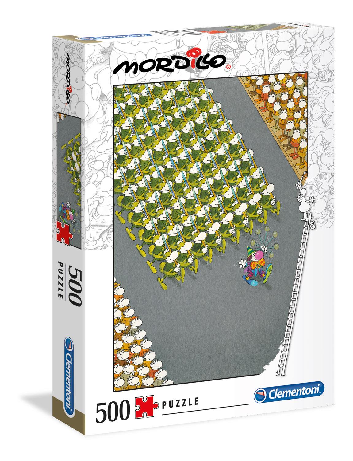 Clementoni Mordillo The March Jigsaw Puzzle (500 Pieces)