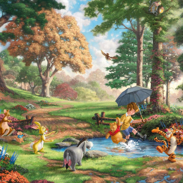 Schmidt Kinkade Disney Winnie the Pooh Jigsaw Puzzle (1000 Pieces)