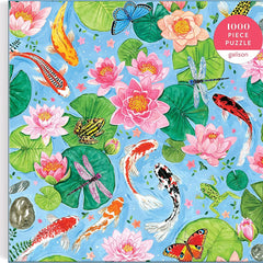 Galison By The Koi Pond Jigsaw Puzzle (1000 Pieces)