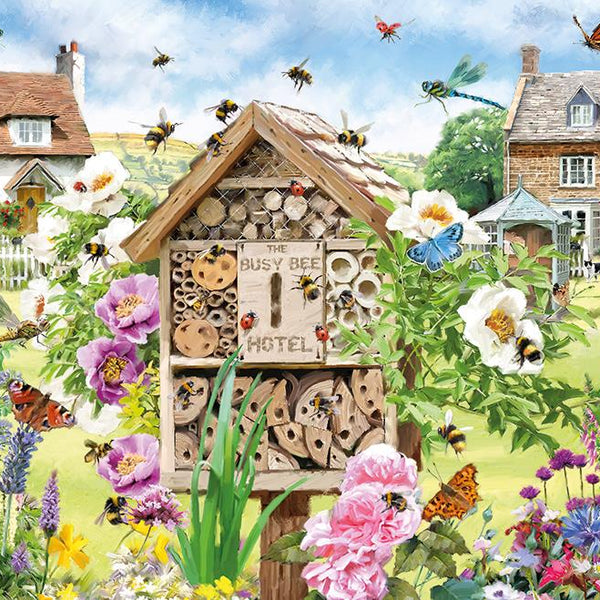 Otter House Busy Bee Hotel Jigsaw Puzzle (500 Pieces)