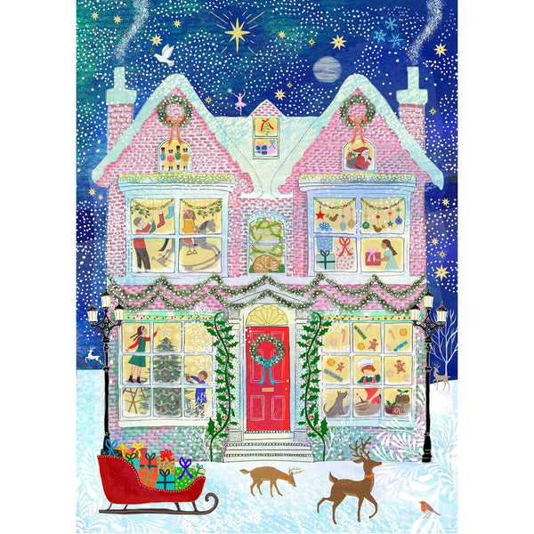 Gibsons Home for Christmas Jigsaw Puzzle (500 Pieces) - Special Gold Edition