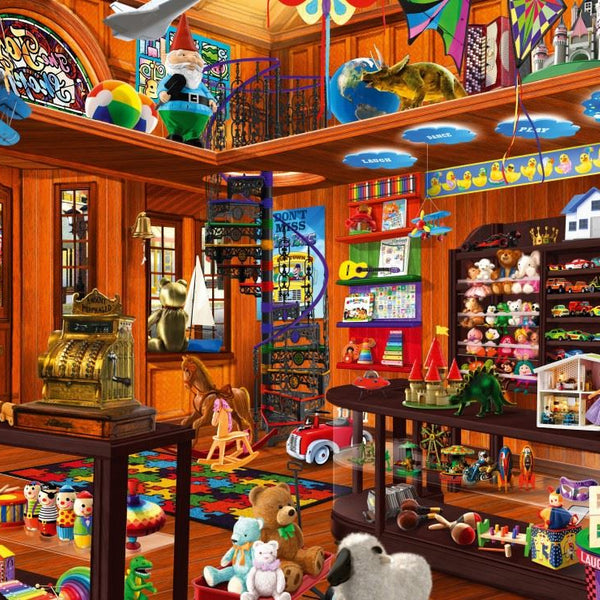 Bluebird Toy Shoppe Hidden Jigsaw Puzzle (1000 Pieces)