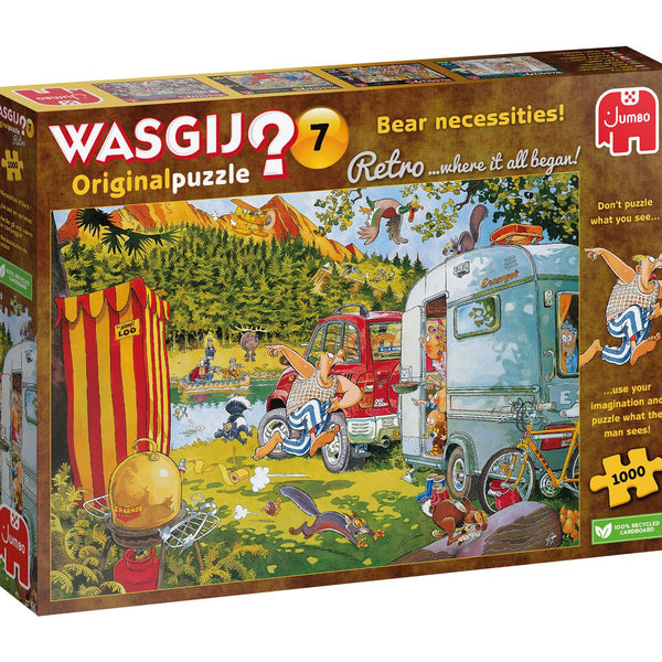 Wasgij Retro Original 7 Bear Necessities! Jigsaw Puzzle (1000 Pieces)