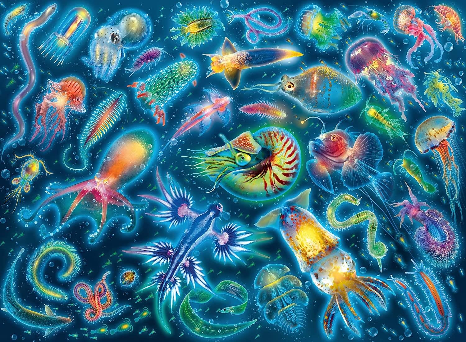 Ravensburger Colourful Underwater Species Jigsaw Puzzle (500 Pieces)