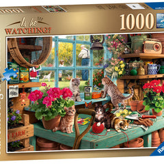 Ravensburger Is He Watching? Jigsaw Puzzle (1000 Pieces)