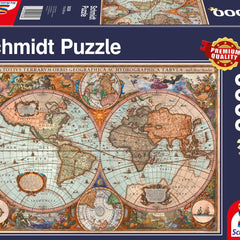 Schmidt Ancient World Map Jigsaw Puzzle (3000 Pieces)