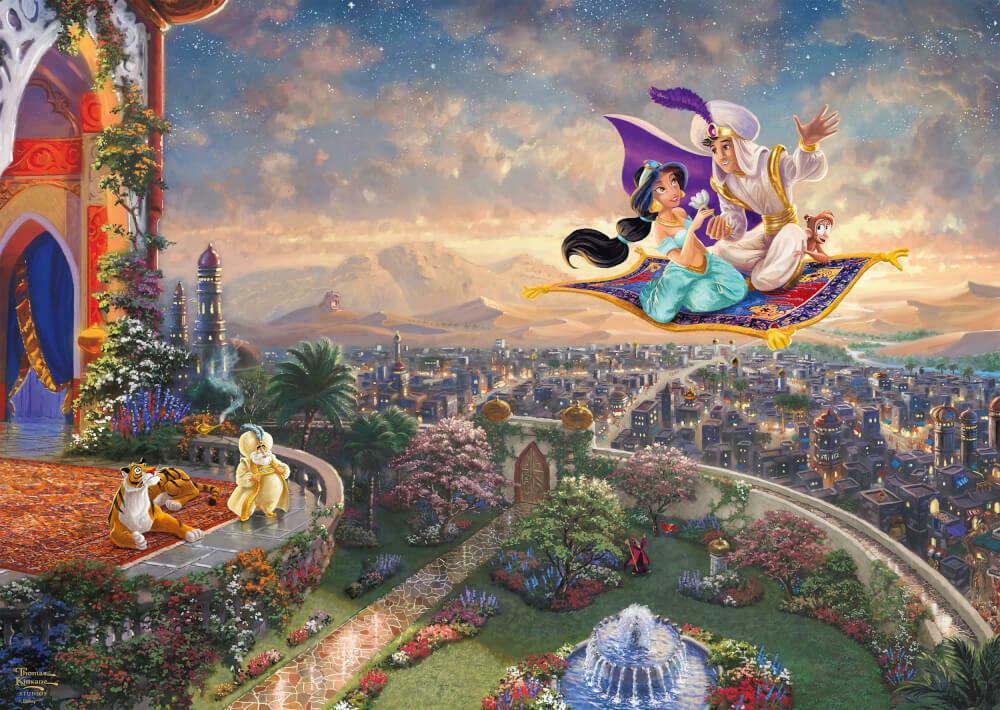 Schmidt Kinkade Disney Aladdin Jigsaw Puzzle (1000 pieces)