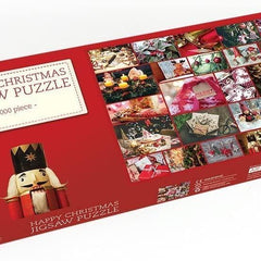Happy Christmas Jigsaw Puzzle (1000 Pieces)