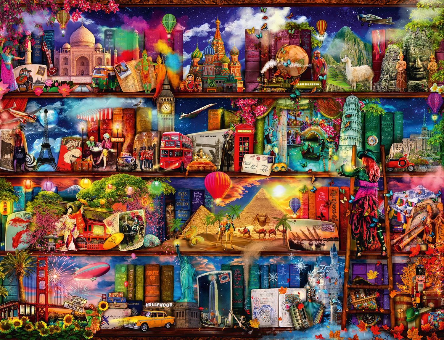Ravensburger The World of Books Jigsaw Puzzle (2000 Pieces)