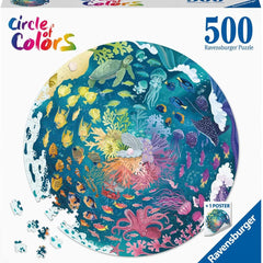 Ravensburger Oceans Circular Jigsaw Puzzle (500 Pieces)