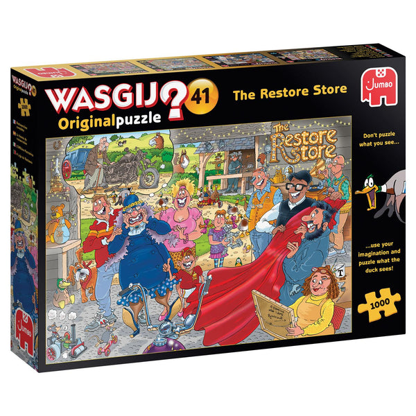 Wasgij Original 41 The Restore Store Jigsaw Puzzle (1000 Pieces)