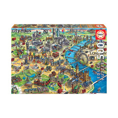 Educa Map of London  Jigsaw Puzzle (500 Pieces)