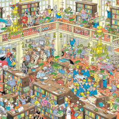 Jan van Haasteren The Library Jigsaw Puzzle (1000 Pieces)