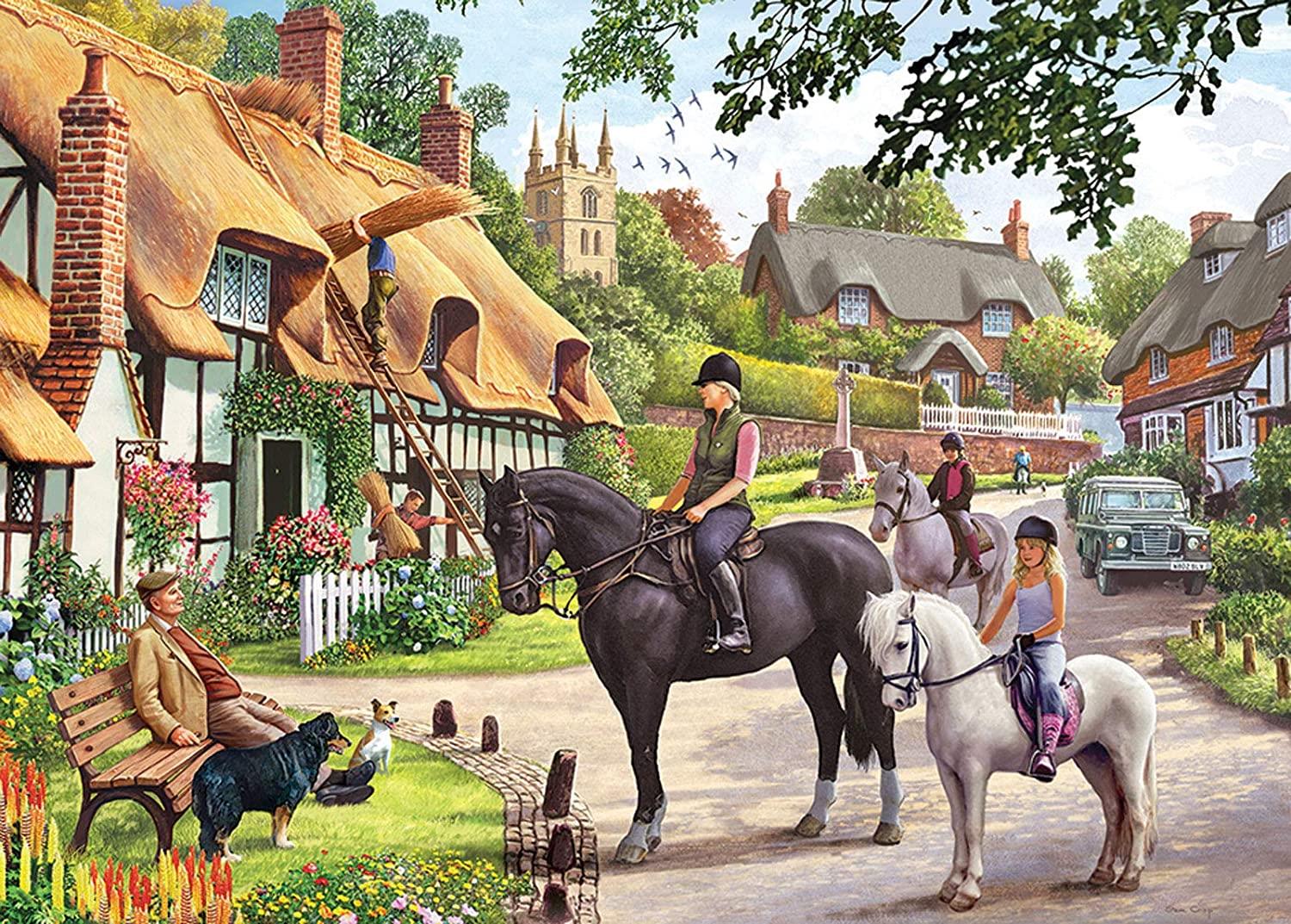 Otter House Country Life Jigsaw Puzzle (1000 Pieces)