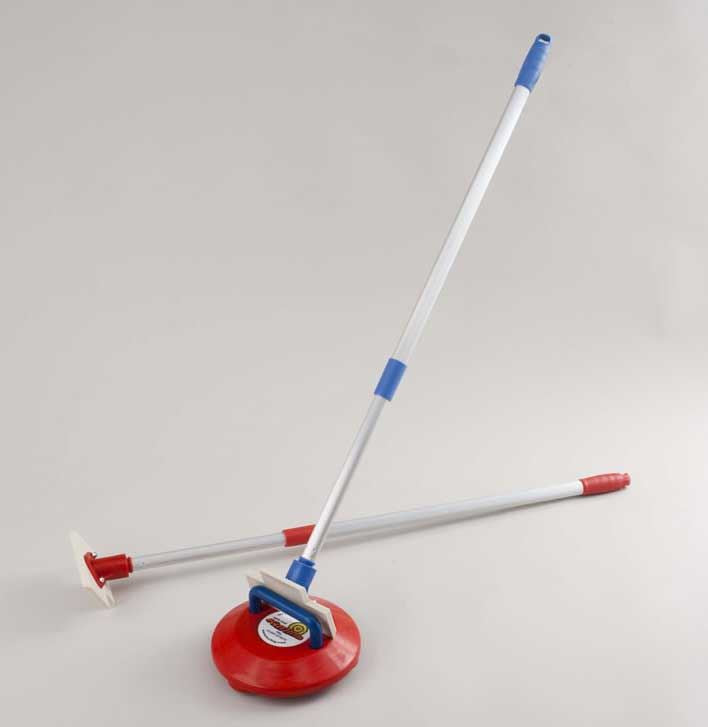 New Age Kurling Set of 2 Telescopic Pushers