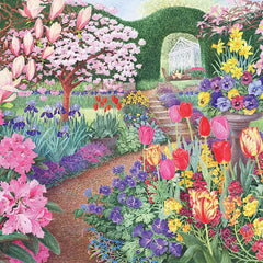 Ravensburger Happy Days No 4 Glorious Gardens Jigsaw Puzzle (4 x 500 Pieces)