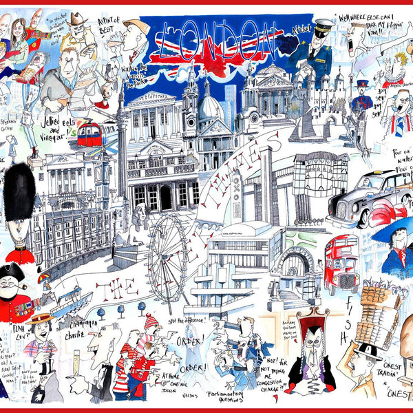 London - Tim Bulmer Jigsaw Puzzle (1000 Pieces)