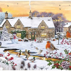 Otter House Country Garden Jigsaw Puzzle (1000 Pieces)