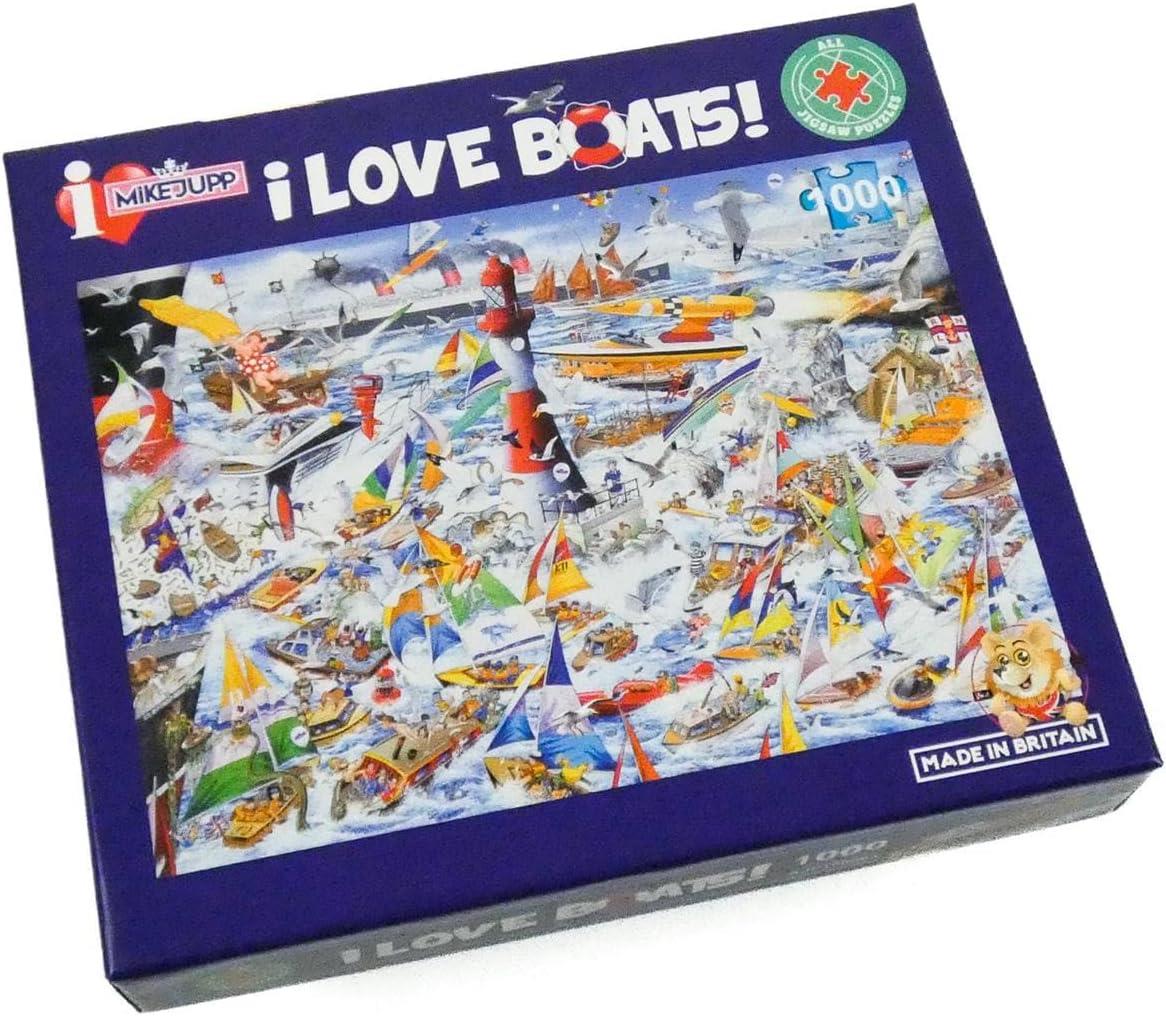 I Love Boats, Mike Jupp Jigsaw Puzzle (1000 Pieces)