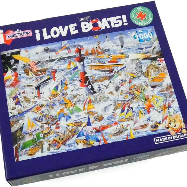 I Love Boats, Mike Jupp Jigsaw Puzzle (1000 Pieces)