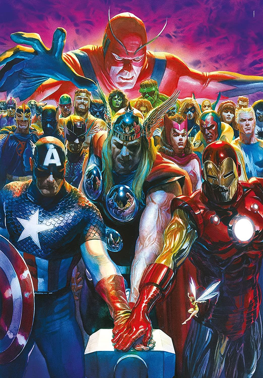 Clementoni Marvel The Avengers Jigsaw Puzzle (1000 Pieces)