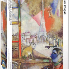 Eurographics Paris Through the Window, Chagall Jigsaw Puzzle (1000 Pieces)