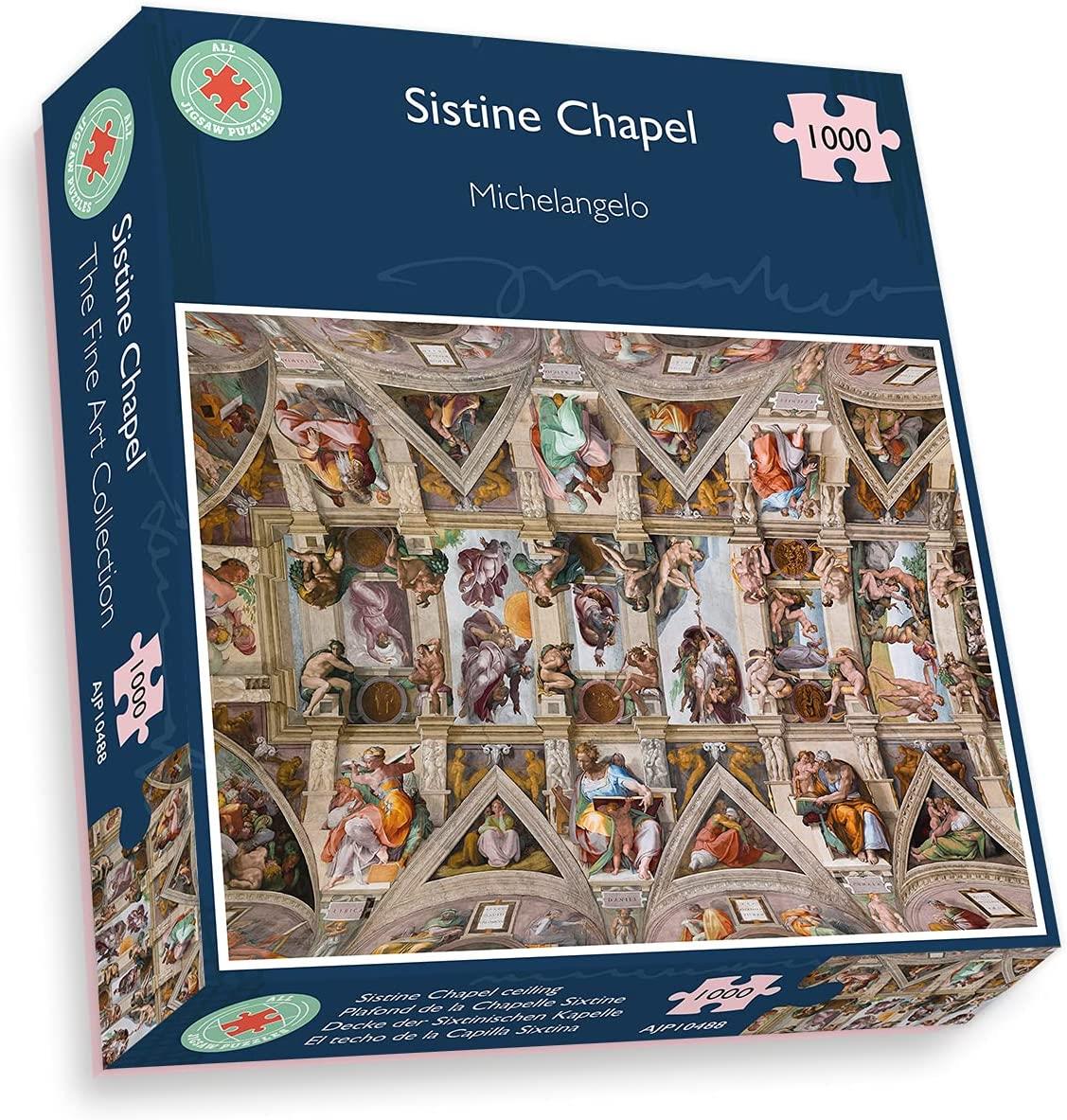 Puzzle Eurographics - Michelangelo La Création D'Adam