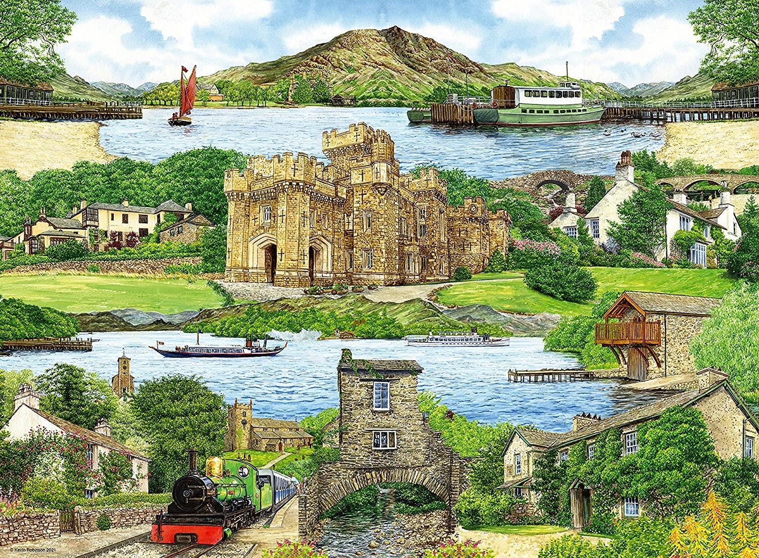 Ravensburger Escape to The Lake District Jigsaw Puzzle (500 Pieces)