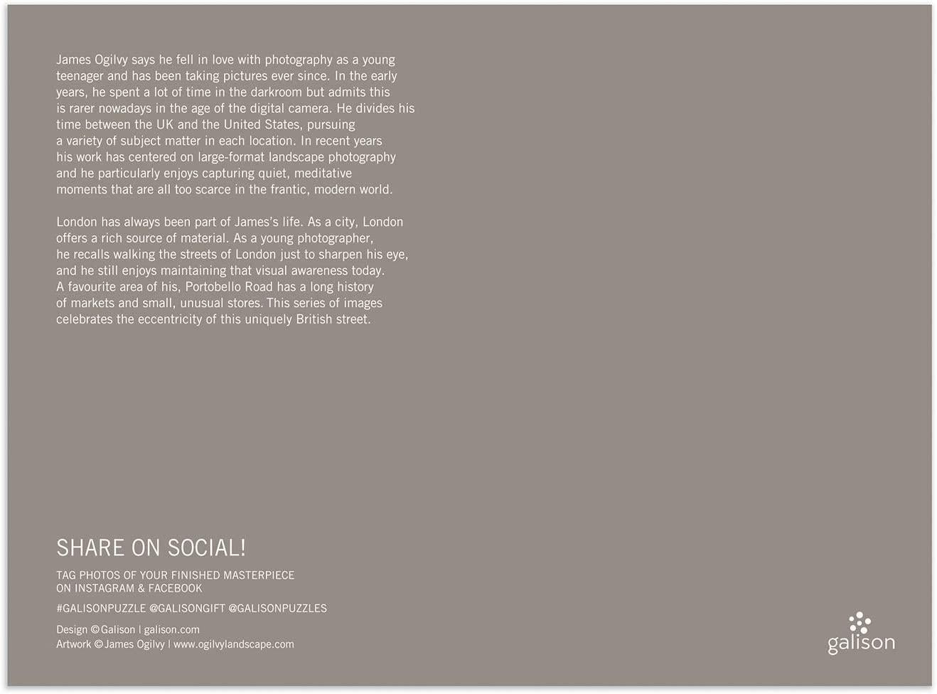 Galison Portobello Road Jigsaw Puzzle (1000 Pieces) PDK