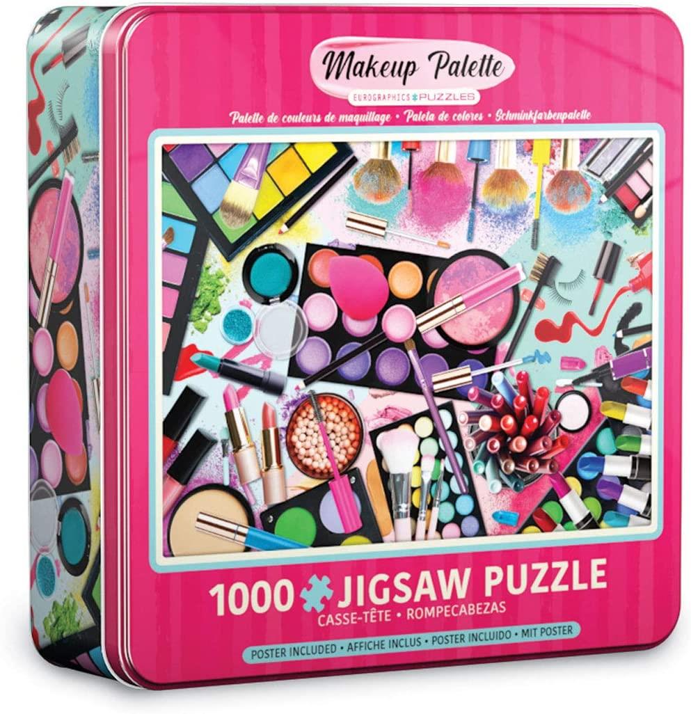 Eurographics Makeup Palette Jigsaw Puzzle in a Tin (1000 Pieces)