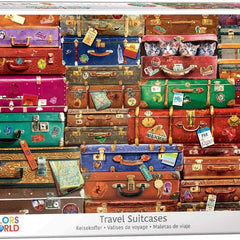 Eurographics Travel Suitcases Jigsaw Puzzle (1000 Pieces)