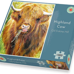 Highland Cow, Gill Erskine-Hill  Jigsaw Puzzle (1000 Pieces)