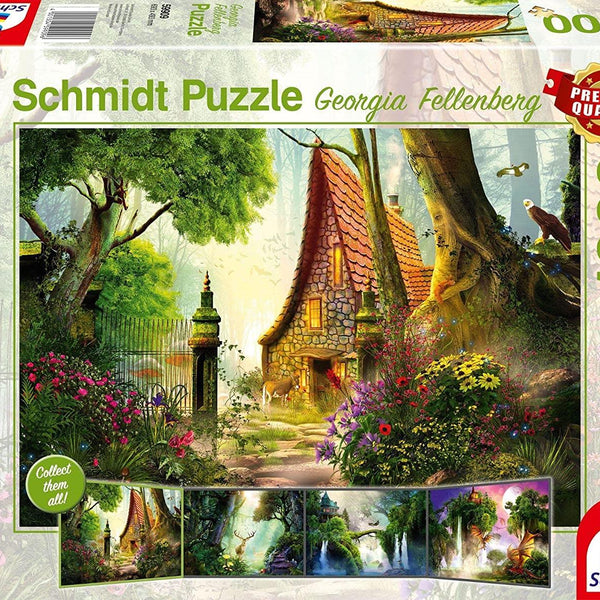 Schmidt Georgia Fellenberg: House in the Glade Jigsaw Puzzle (1000 Pieces)