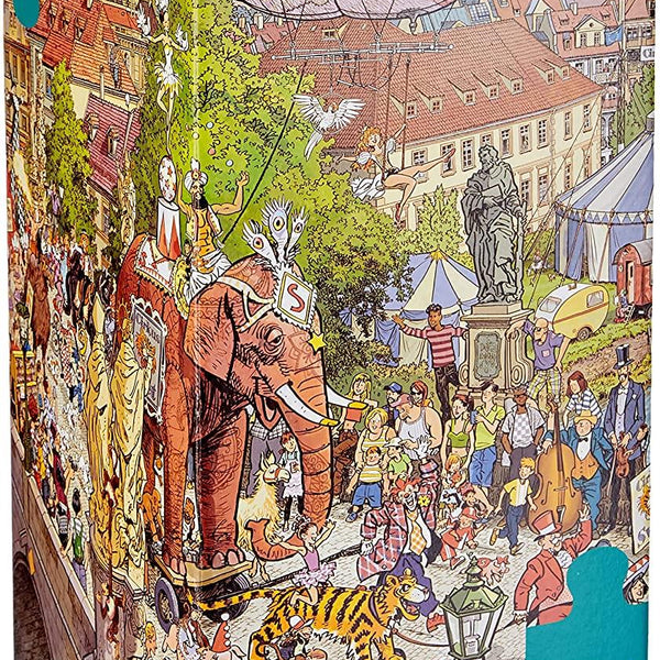 Heye Triangular Street Parade, Gobel/Knorr Jigsaw Puzzle (2000 Pieces)