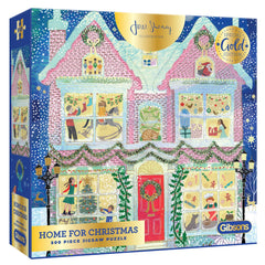 Gibsons Home for Christmas Jigsaw Puzzle (500 Pieces) - Special Gold Edition