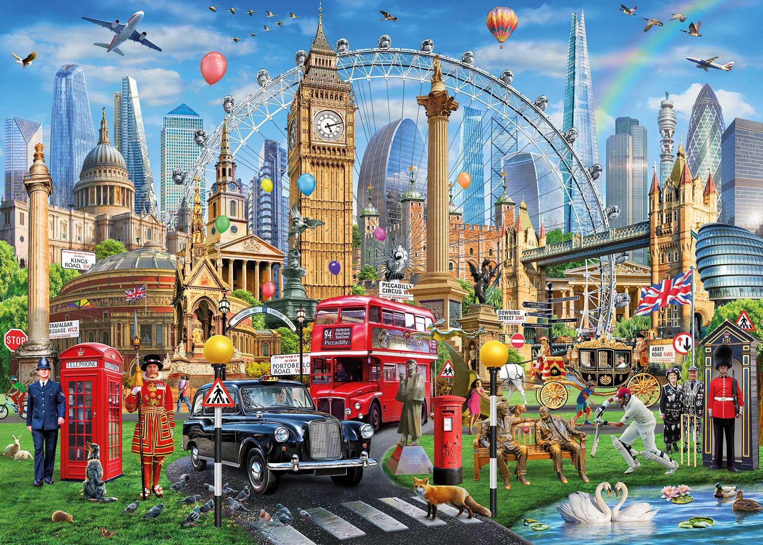 Gibsons London Calling Jigsaw Puzzle (1000 Pieces)