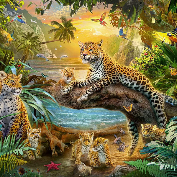 Ravensburger Leopards in the Jungle Jigsaw Puzzles (1500 Pieces)