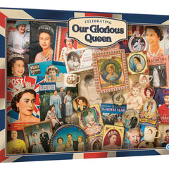 Gibsons Our Glorious Queen Jigsaw Puzzle (1000 Pieces)