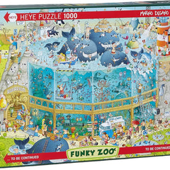 Heye Funky Zoo Ocean Habitat, Degano Jigsaw Puzzle (1000 Pieces)
